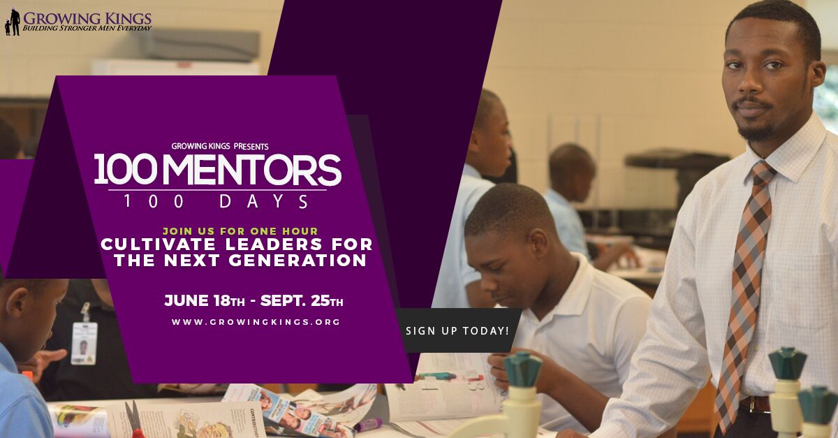 100 Mentors in 100 Days: June 17th – September 24th